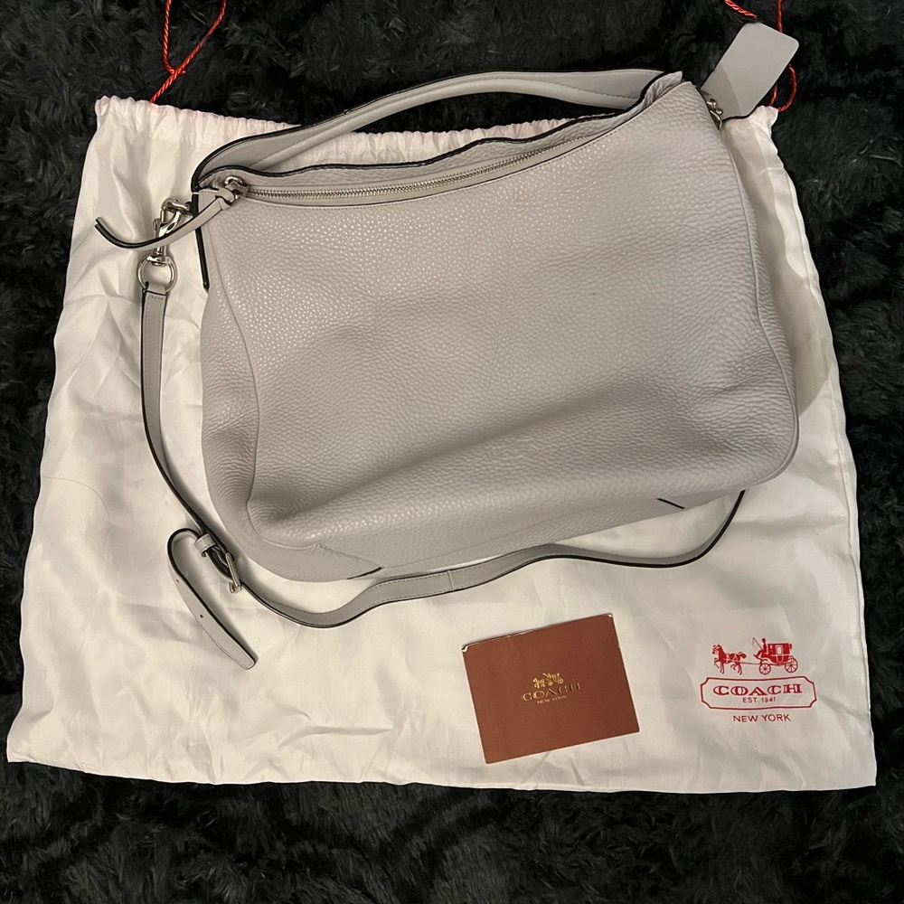 Coach Bleecker Pebbled Leather Sullivan Hobo Bag